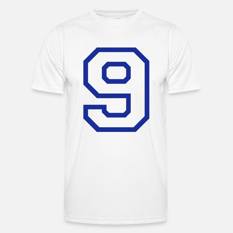 DIE NUMMER 9 - NEUN Männer Funktions-T-Shirt