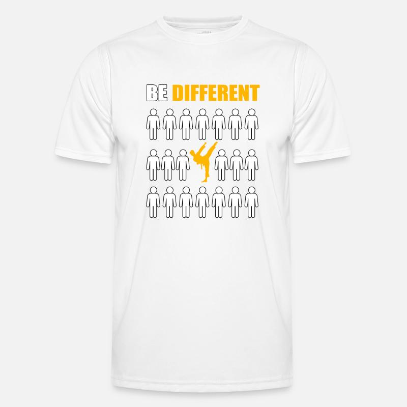 Karate be Different - Men's Functional T-Shirt - white