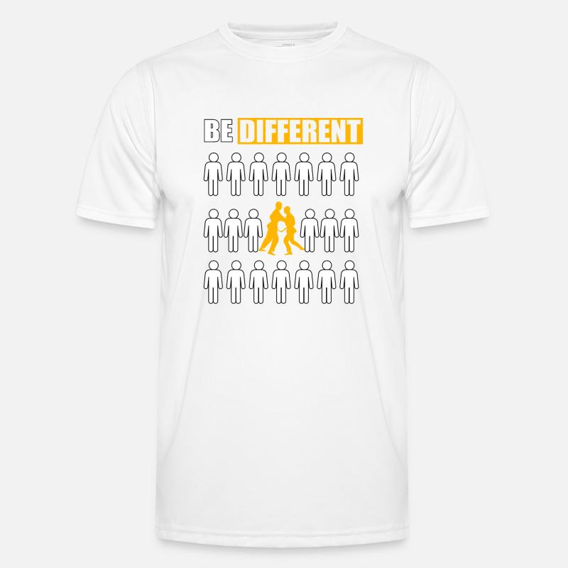 Be Different Judo - Men's Functional T-Shirt - white