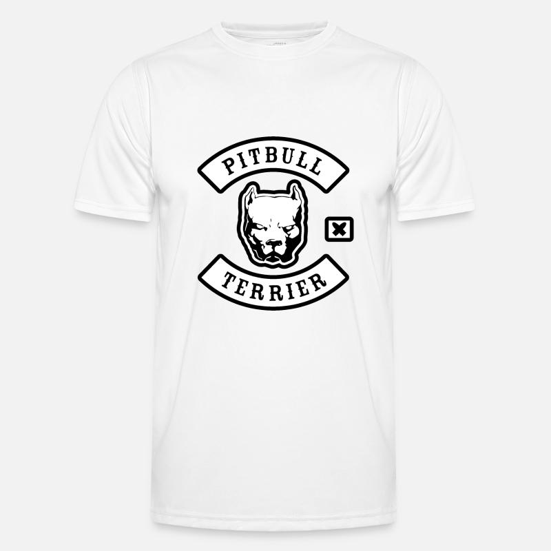 Pitbull Terrier MC Men's Functional T-Shirt