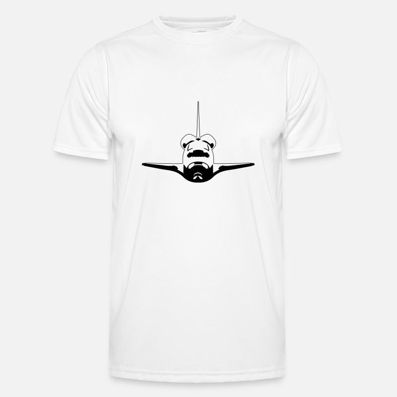 Space Shuttle - Men's Functional T-Shirt - white