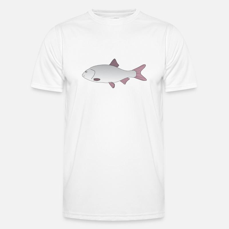 roach - Men's Functional T-Shirt - white