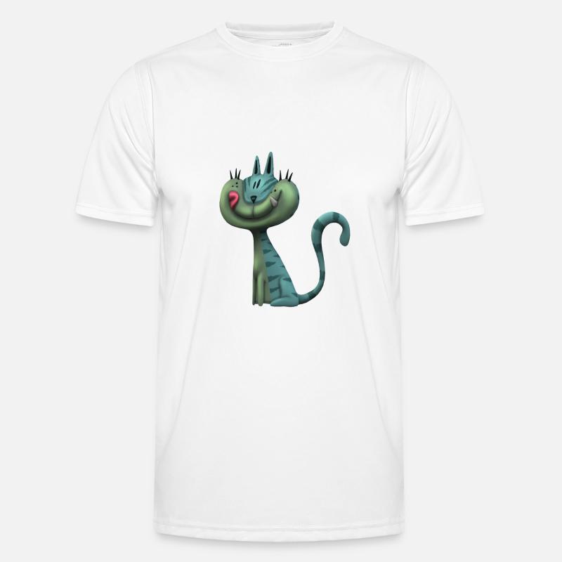 funny cat Men's Functional T-Shirt