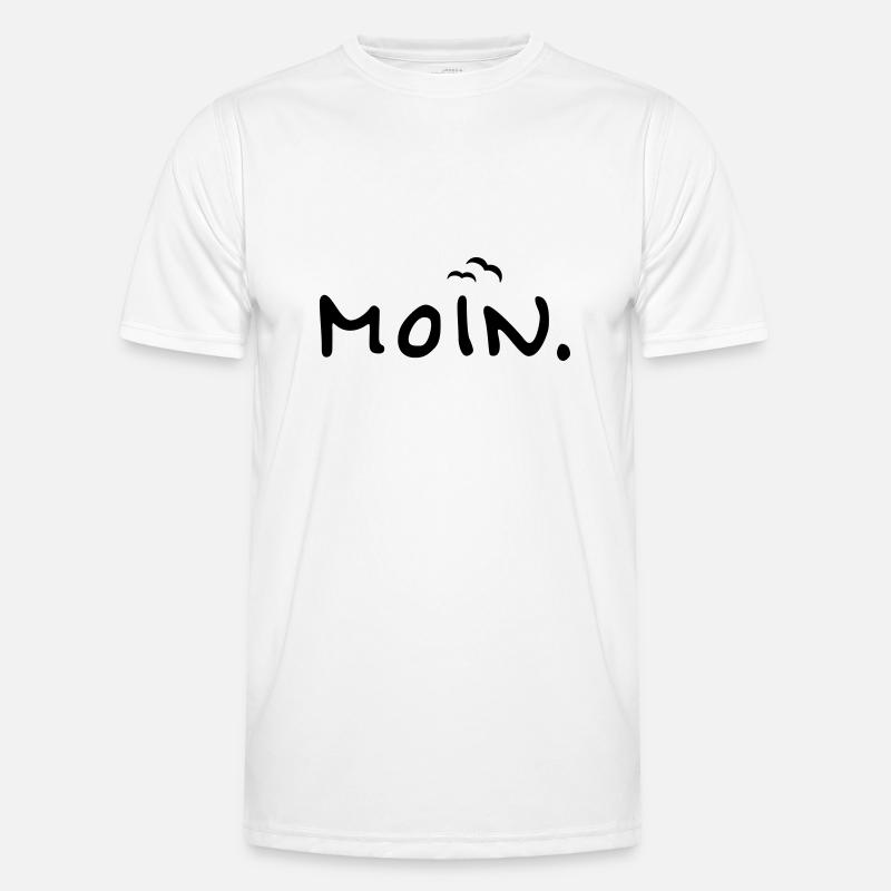 Moin. Männer Funktions-T-Shirt