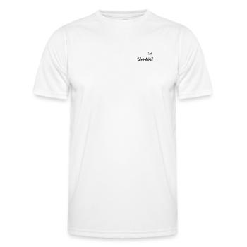 Weinkind Wein Alkohol Trinker Rot - Weisswein - Männer Funktions-T-Shirt - Weiß - Vorne - AI Model Male 178 dark (178cm)