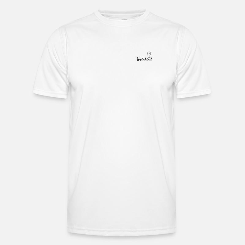 Weinkind Wein Alkohol Trinker Rot - Weisswein Männer Funktions-T-Shirt