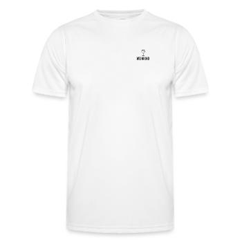 Weinkind Wein Alkohol Trinker Rot - Weisswein - Männer Funktions-T-Shirt - Weiß - Vorne - AI Model Male 178 dark (178cm)