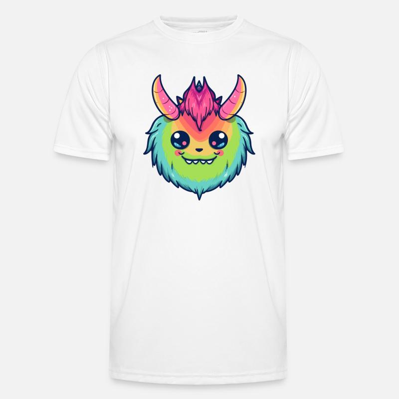 Netter Dämon des Pride-Monats Männer Funktions-T-Shirt