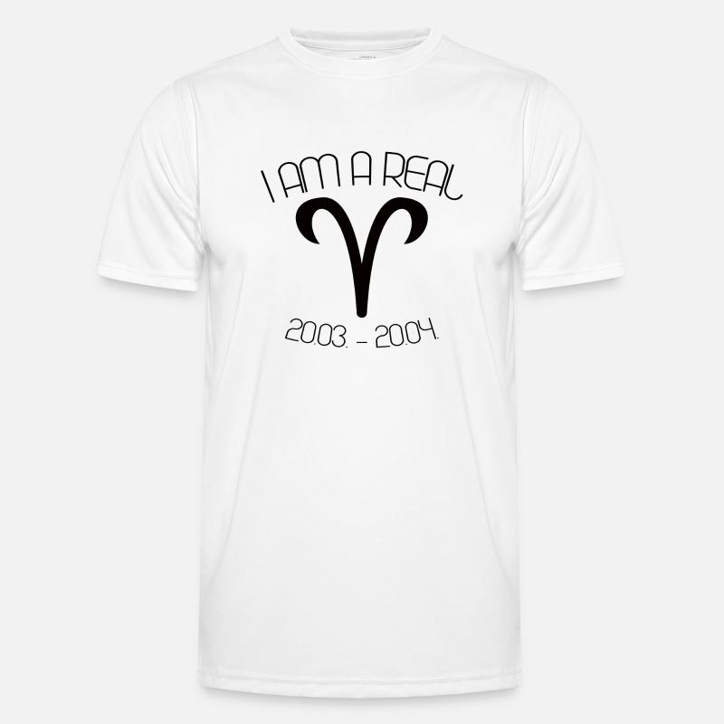 WIDDER STERNZEICHEN Männer Funktions-T-Shirt