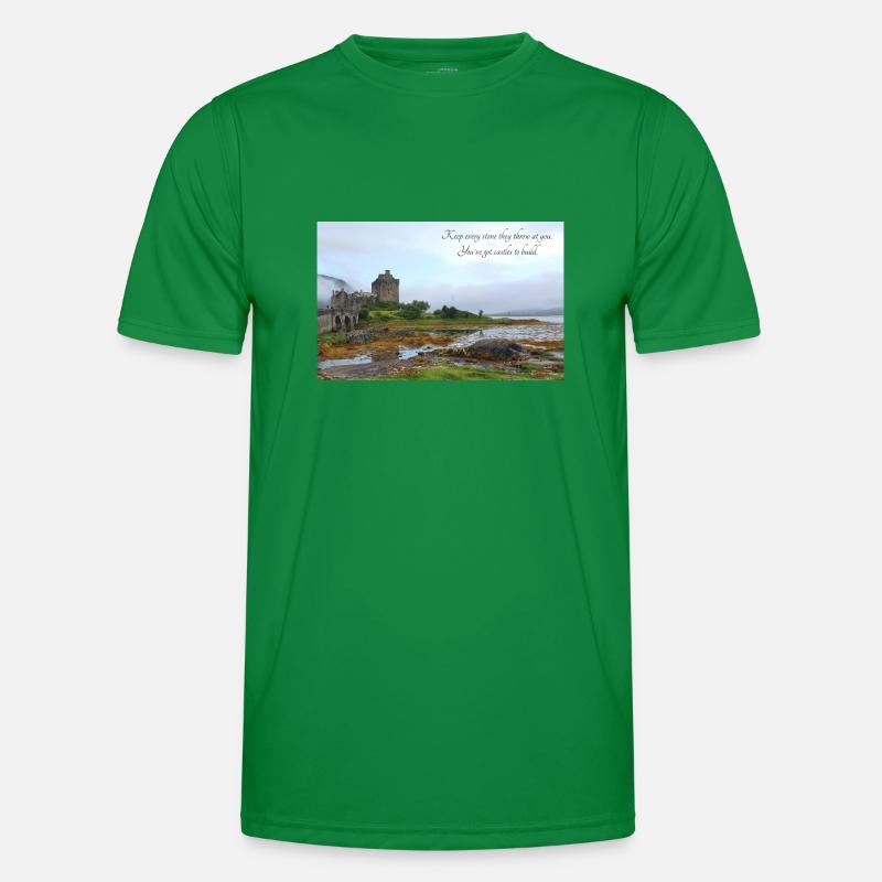 Château Eilean Donan T-shirt sport Homme