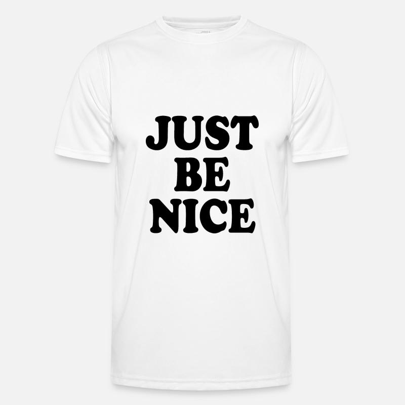 Just be nice T-shirt sport Homme