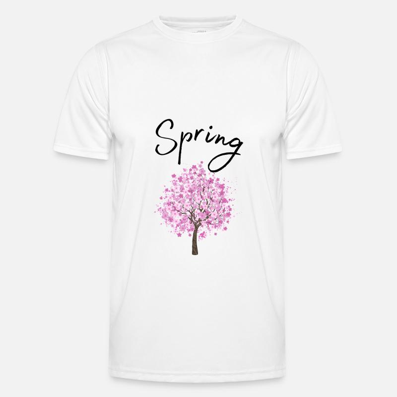 Spring | Spring | Tree | Flowers | Sunshine Men's Functional T-Shirt