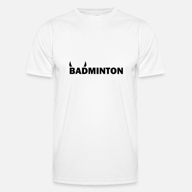 badminton Männer Funktions-T-Shirt