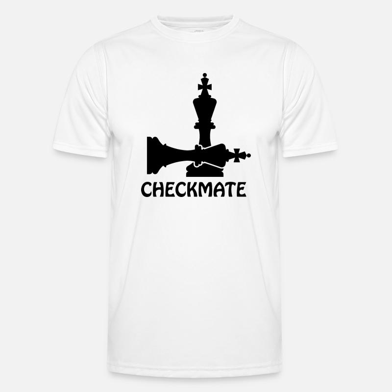 boardgame chess backgammon game night Männer Funktions-T-Shirt