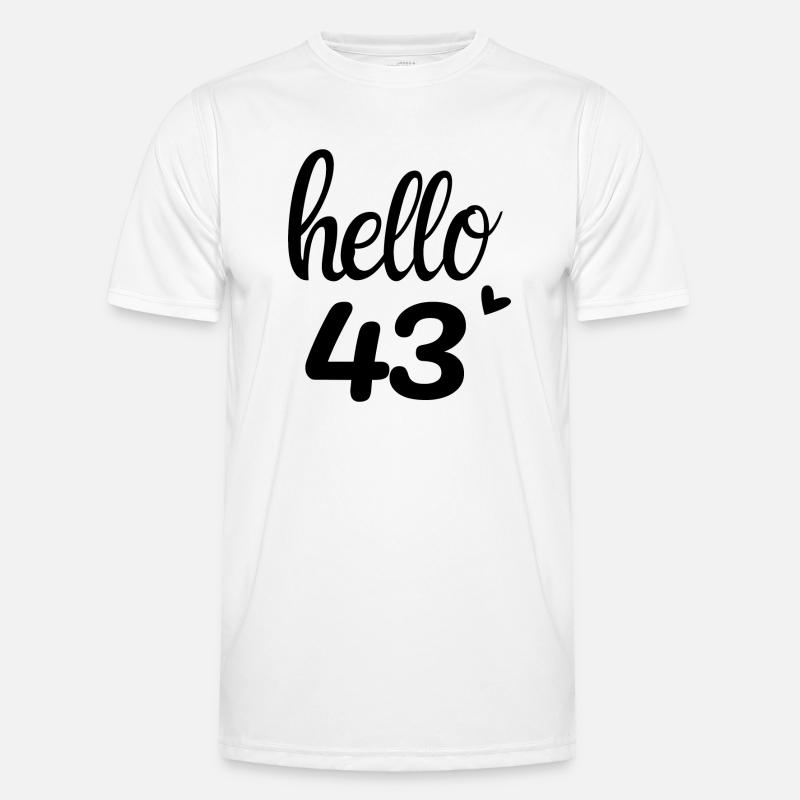 Hello 43 T-shirt sport Homme