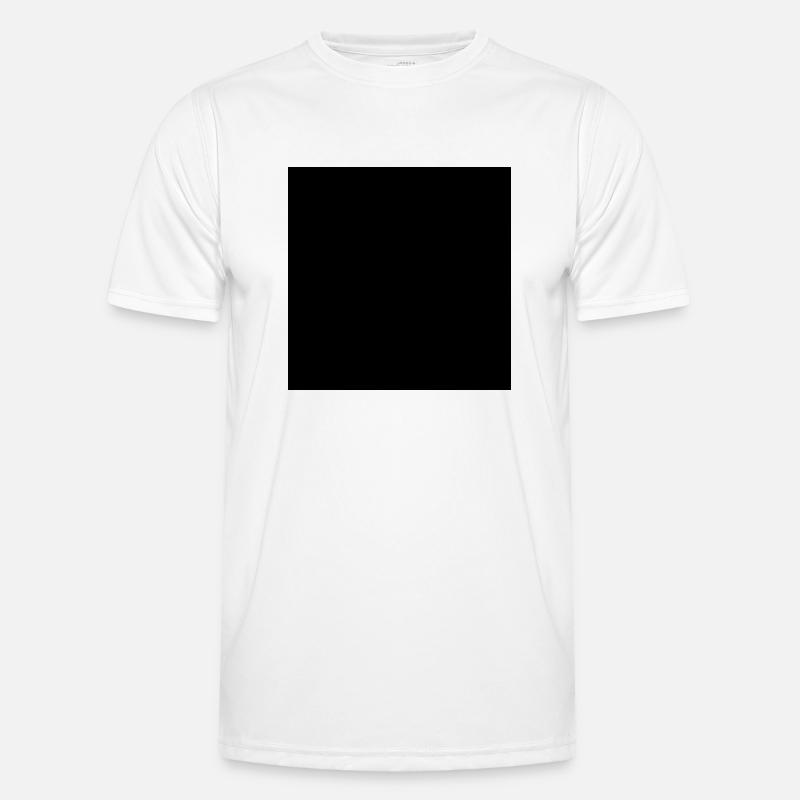 schwarz Männer Funktions-T-Shirt