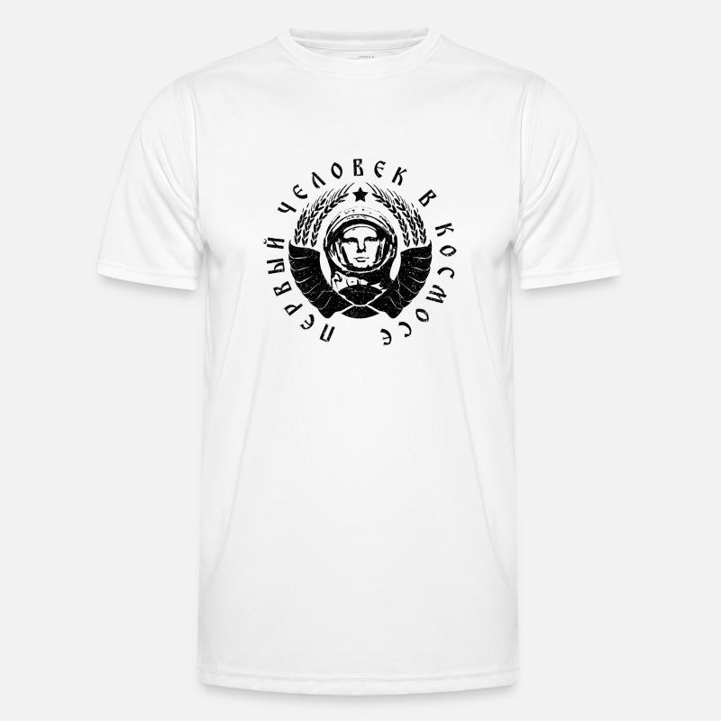 Cosmonaut 1c black (oldstyle) Men's Functional T-Shirt