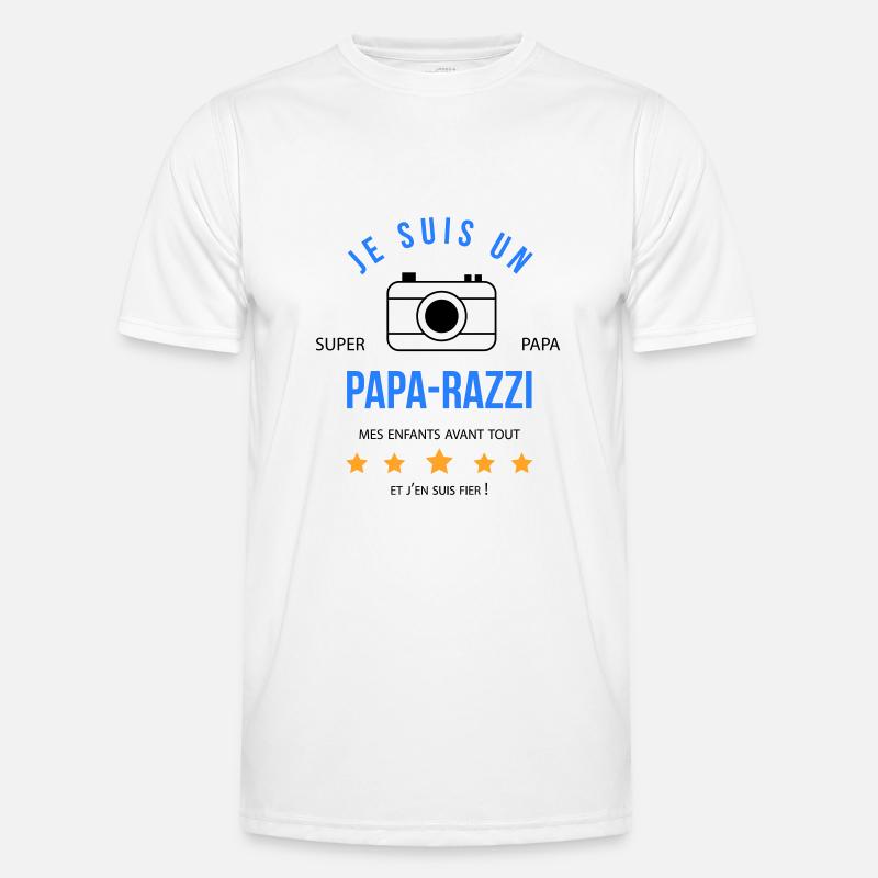 Papa razzi T-shirt sport Homme