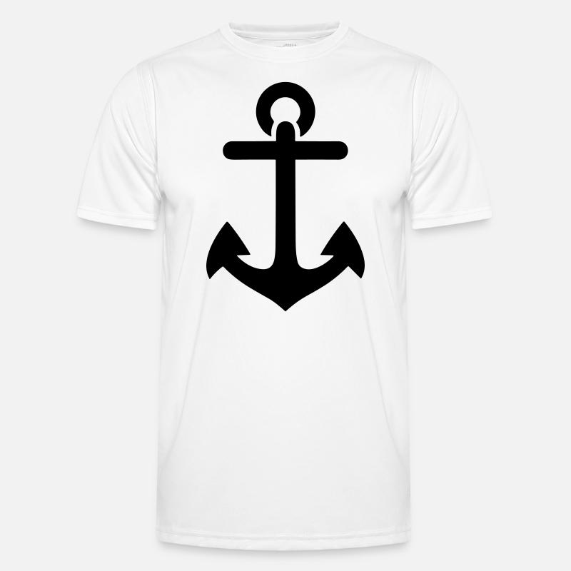 Anchor - Men's Functional T-Shirt - white