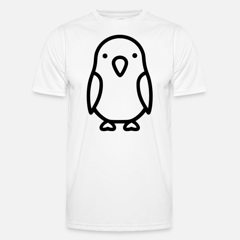 perroquet T-shirt sport Homme