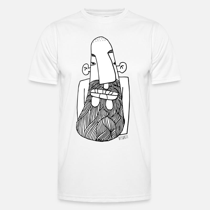 Beard Face Men's Functional T-Shirt