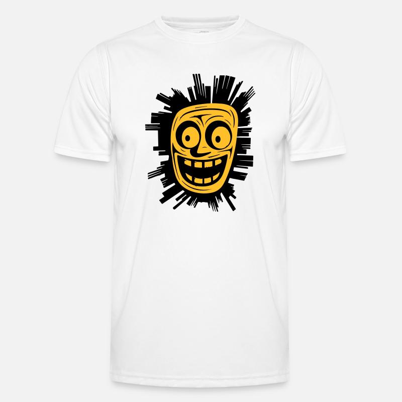 Exuberant Joy - Men's Functional T-Shirt - white