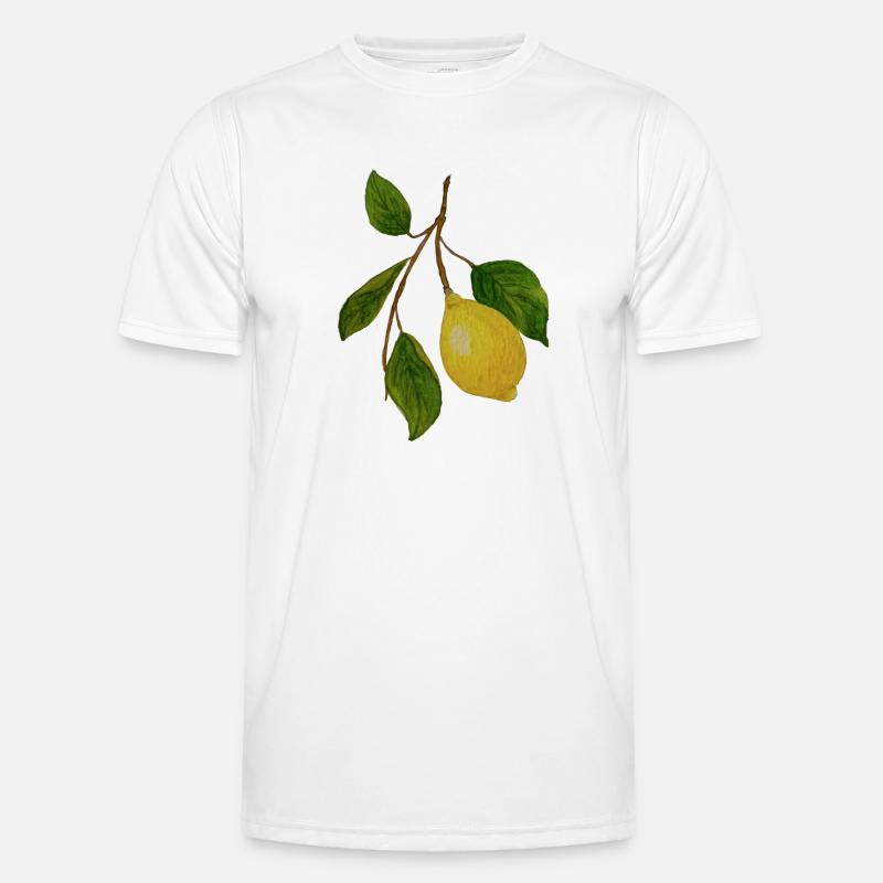 Branche de citron T-shirt sport Homme