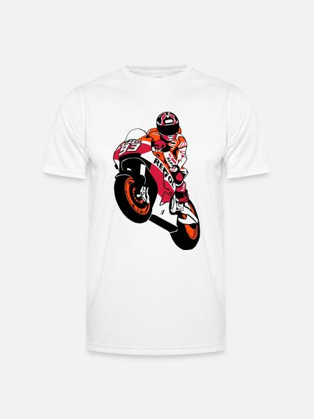 MotoGP - motorrad - Men's Functional T-Shirt - white