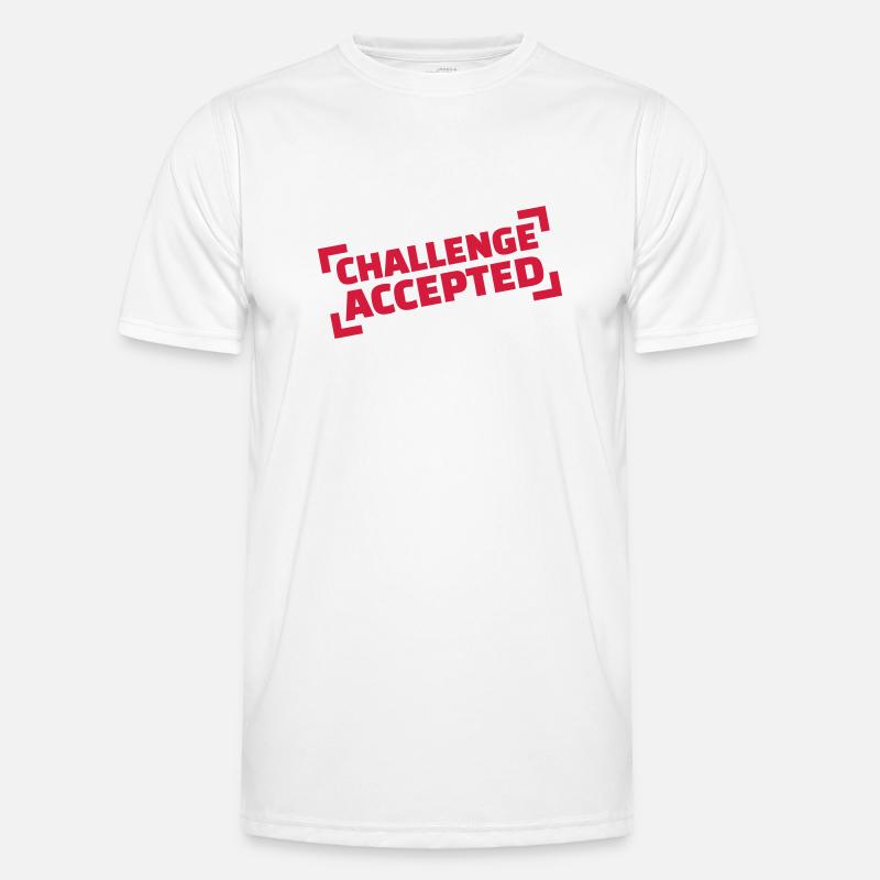 Challenge accepted T-shirt sport Homme