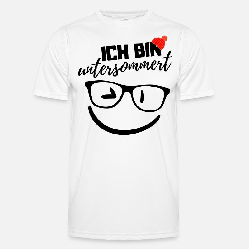 Ich bin UNTERSOMMERT Männer Funktions-T-Shirt