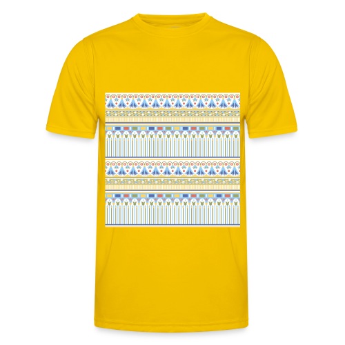 Patrón Egipcio IX - Camiseta funcional para hombres