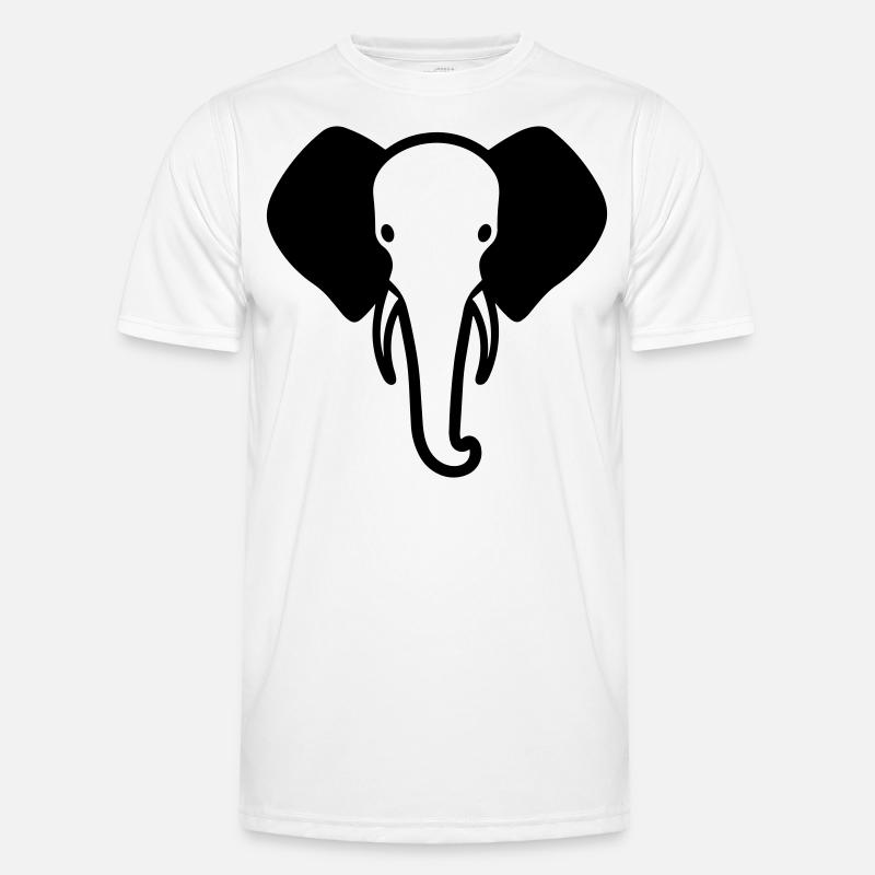 Elephant - Men's Functional T-Shirt - white