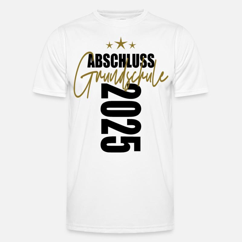 Abschluss 2025 Grundschule Männer Funktions-T-Shirt