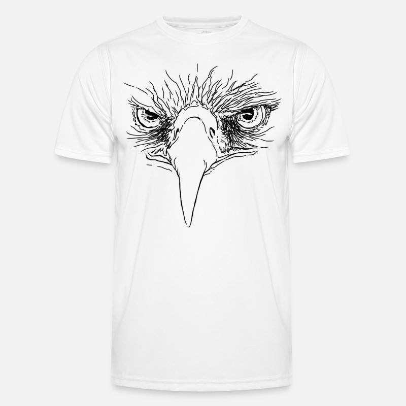 Eagle - Eagle Eyes - Men's Functional T-Shirt - white