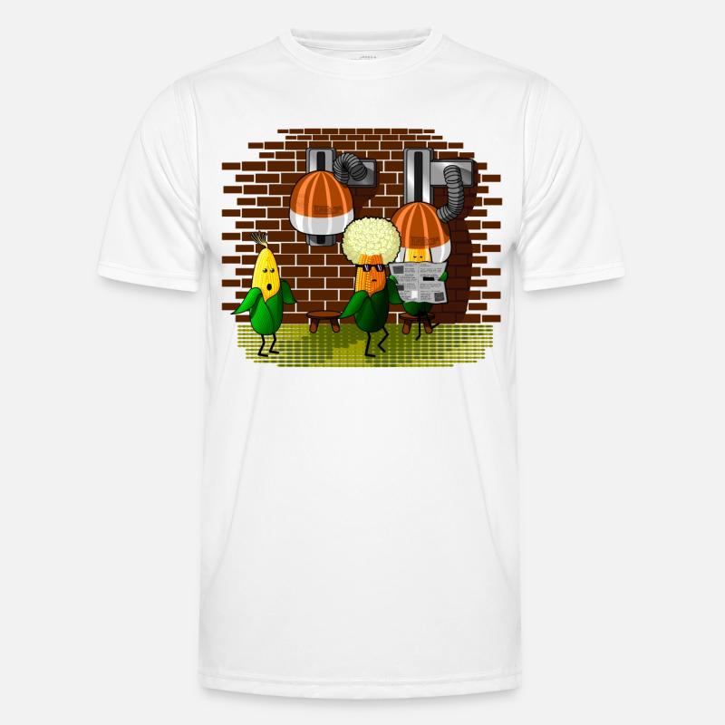 PopCorn-Barber Men's Functional T-Shirt