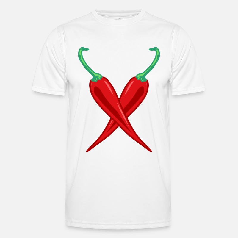 Chilli pepper hot Men's Functional T-Shirt