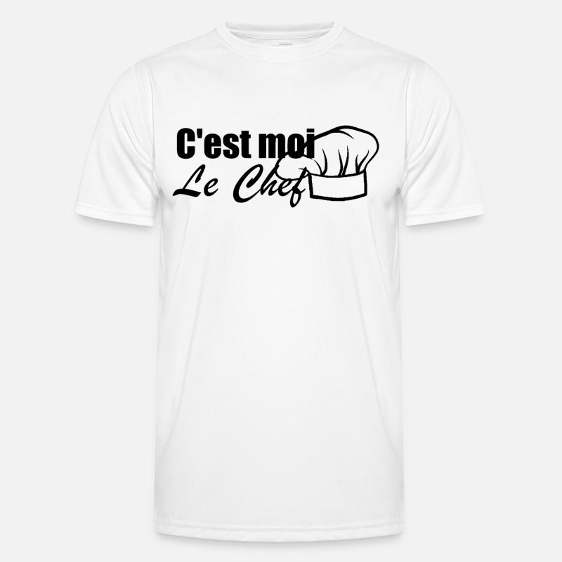 C'est moi le chef T-shirt sport Homme