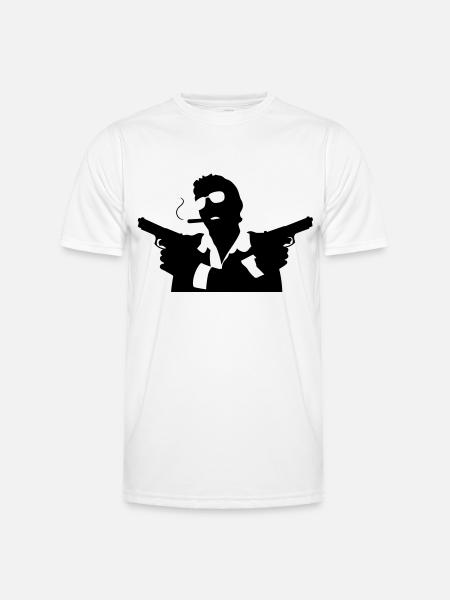 for the Mafia - Men's Functional T-Shirt - white