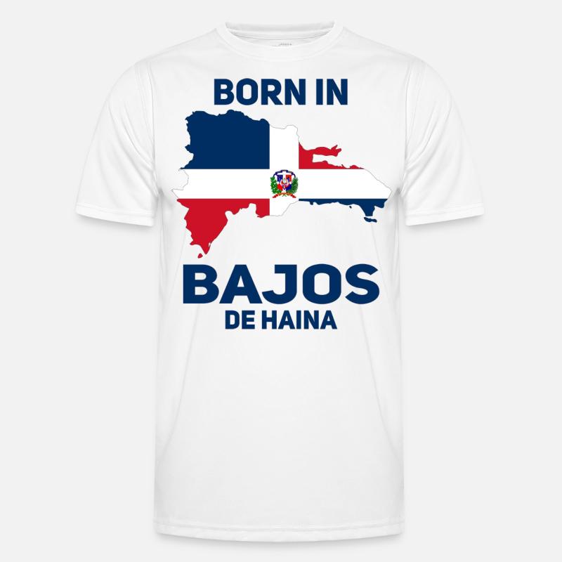 Bajos De Haina - Men's Functional T-Shirt - white