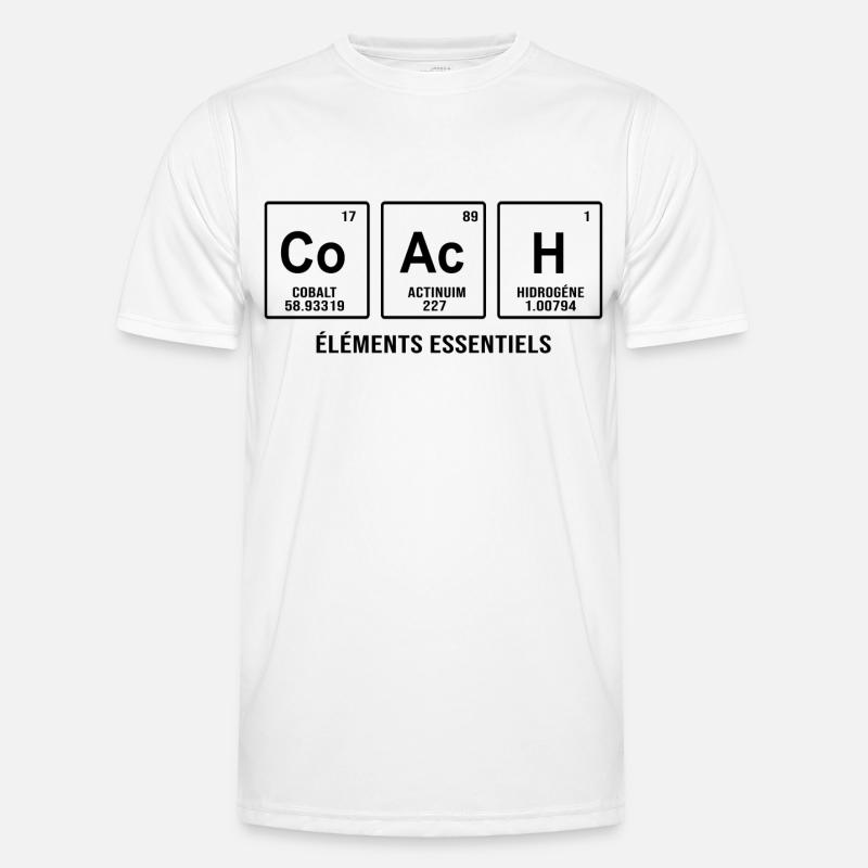 Coach Essential elements Trainer Sports coach Men's Functional T-Shirt