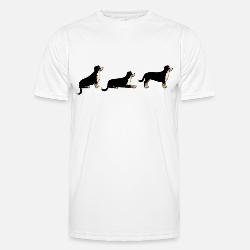 space standing empty - Men's Functional T-Shirt - white