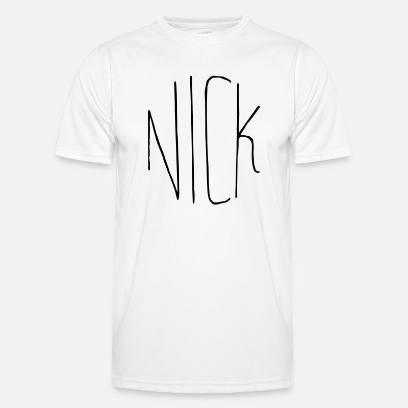 Nick Geschenk Männer Funktions-T-Shirt