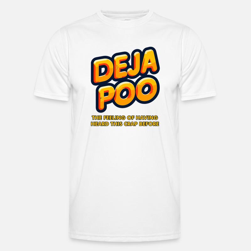 Deja Poo Men's Functional T-Shirt