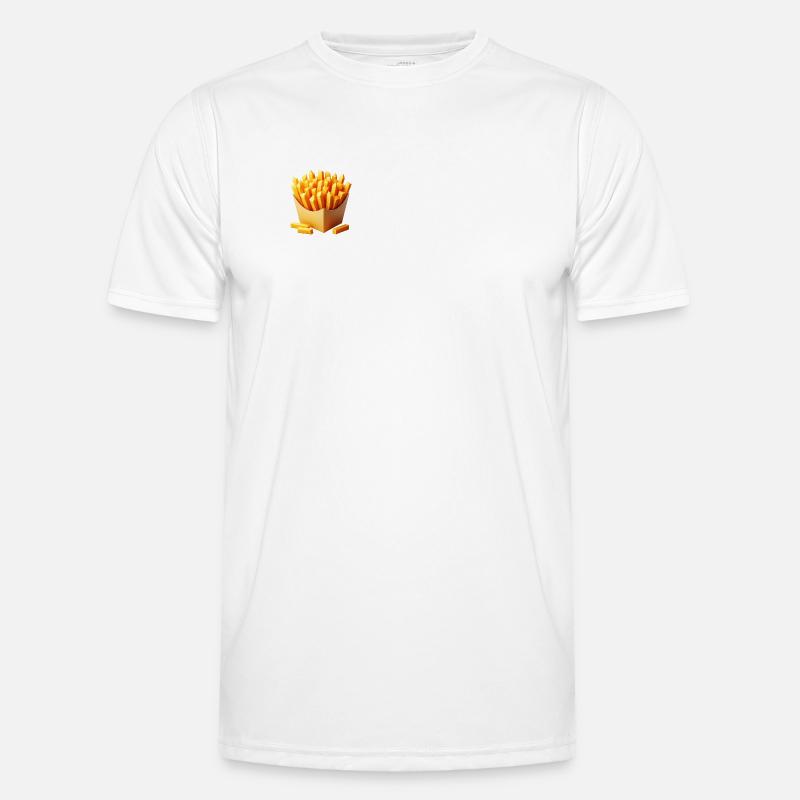 Pommes Polygon Männer Funktions-T-Shirt