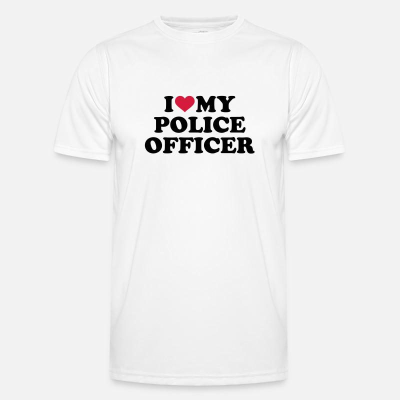 Policier T-shirt sport Homme