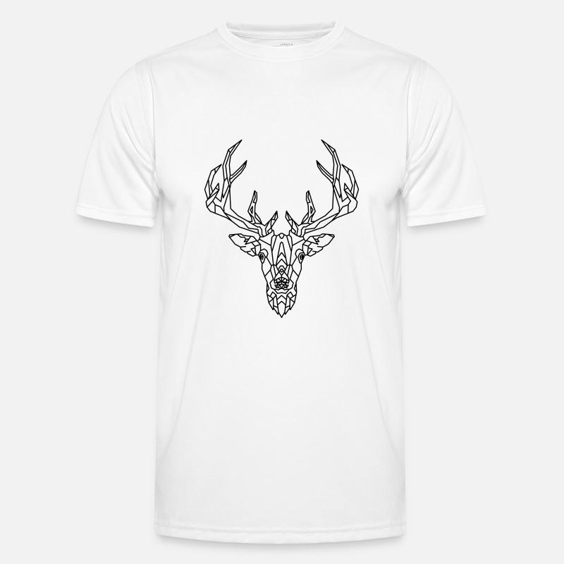 Deer geometric Men's Functional T-Shirt