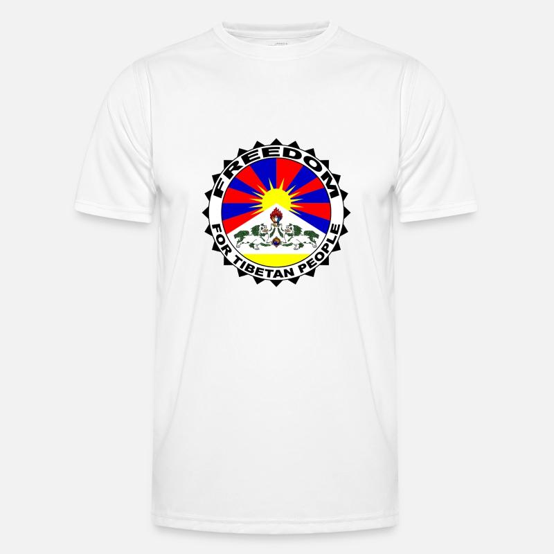 Free Tibet Men's Functional T-Shirt