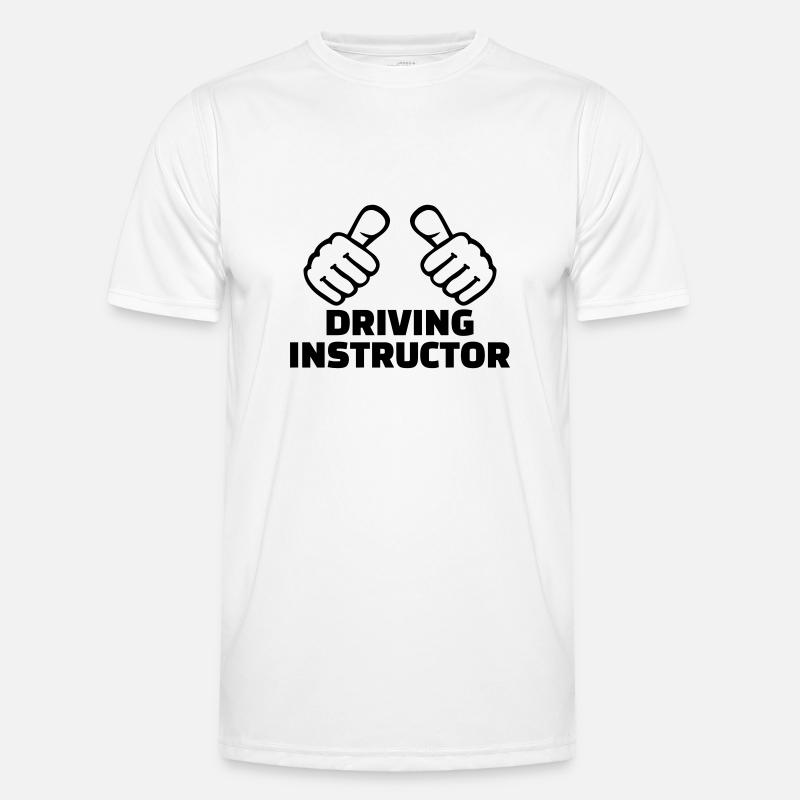 Driving instructor - Men's Functional T-Shirt - white