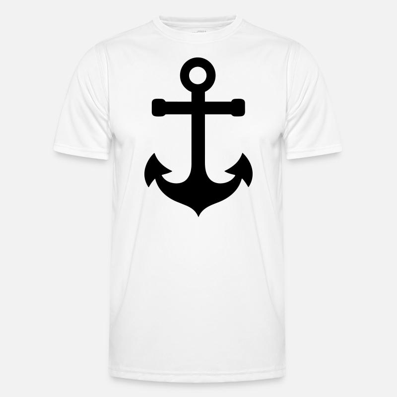 Anchor - Men's Functional T-Shirt - white