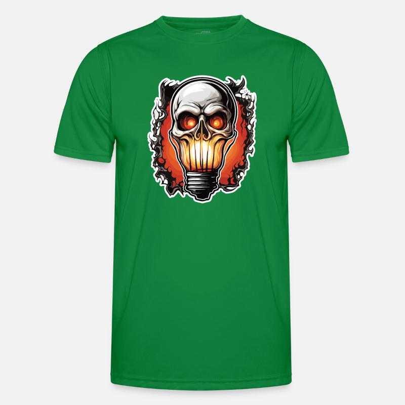 Bulb / Bulb / Brightness / Light Men's Functional T-Shirt